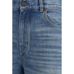 Chloé Jeans aus blauem Baumwoll-Denim