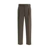 Brioni Bicolor Wool Oves Aries Casual Pants