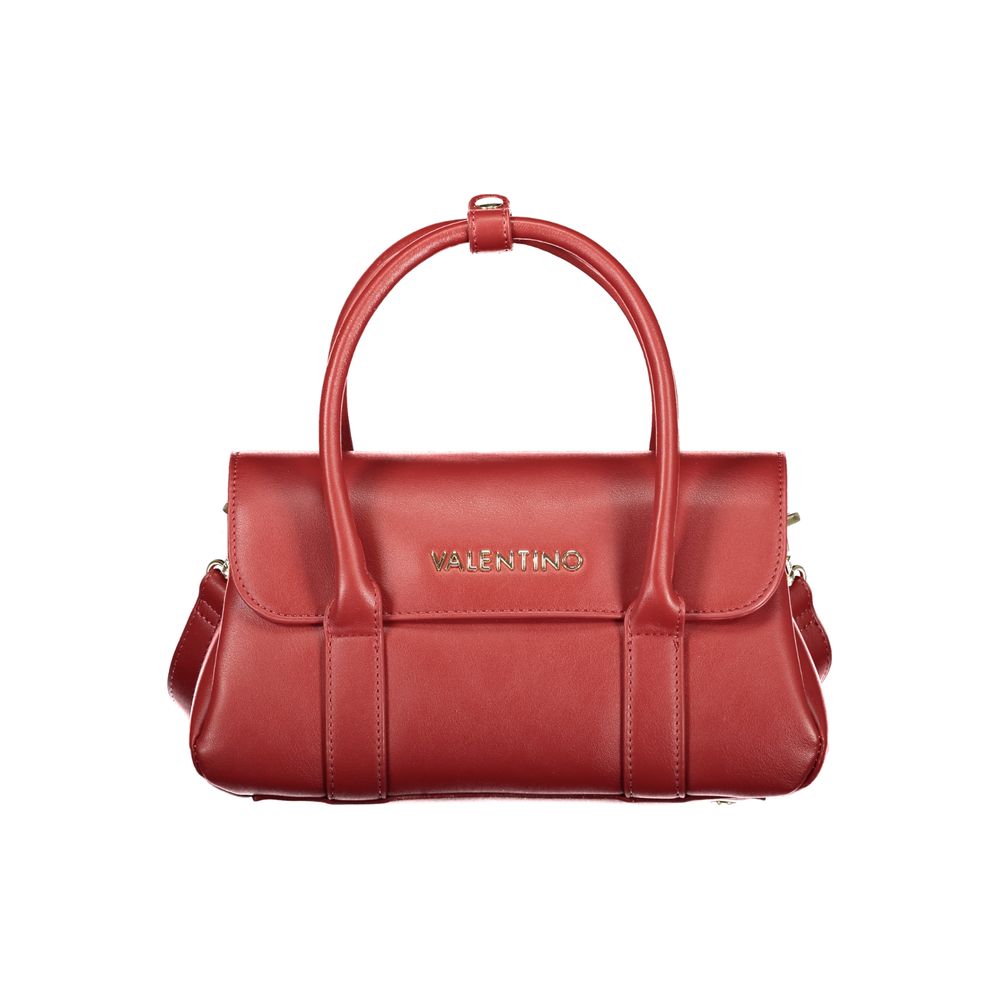 Mario Valentino Rosso Polyurethan Damen Handtasche