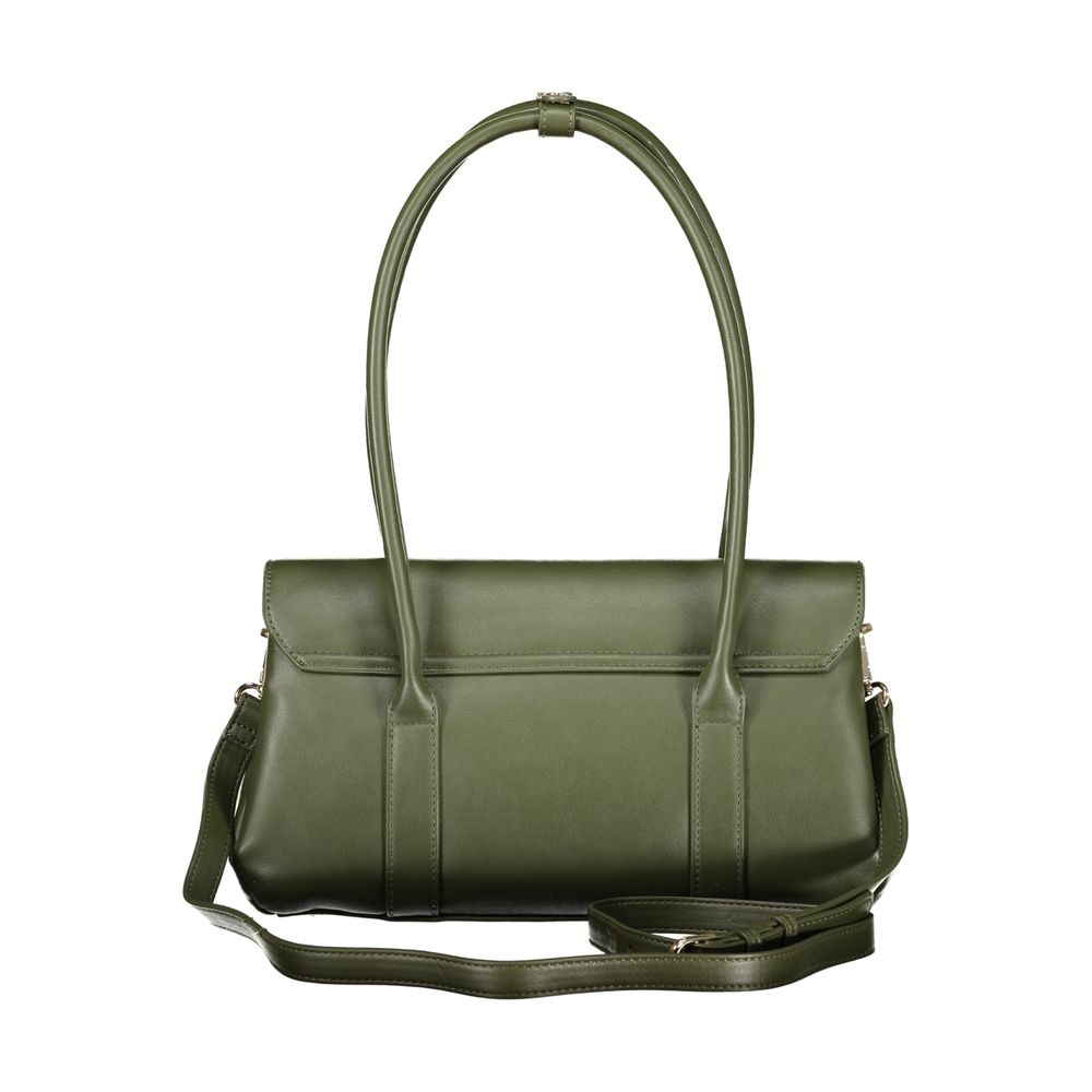 Mario Valentino Verde Polyurethan Damen Handtasche