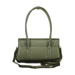 Mario Valentino Verde Polyurethan Damen Handtasche