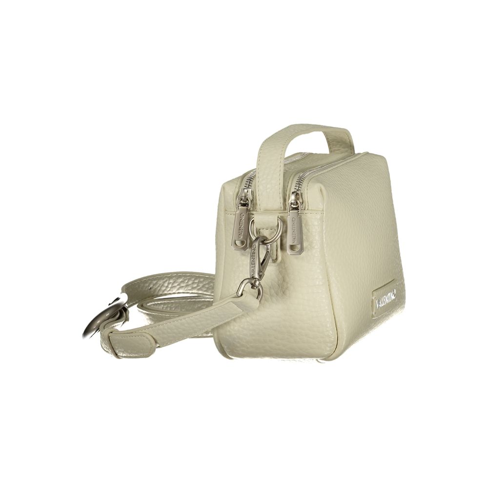 Mario Valentino Bianco Polyurethan Damenhandtasche
