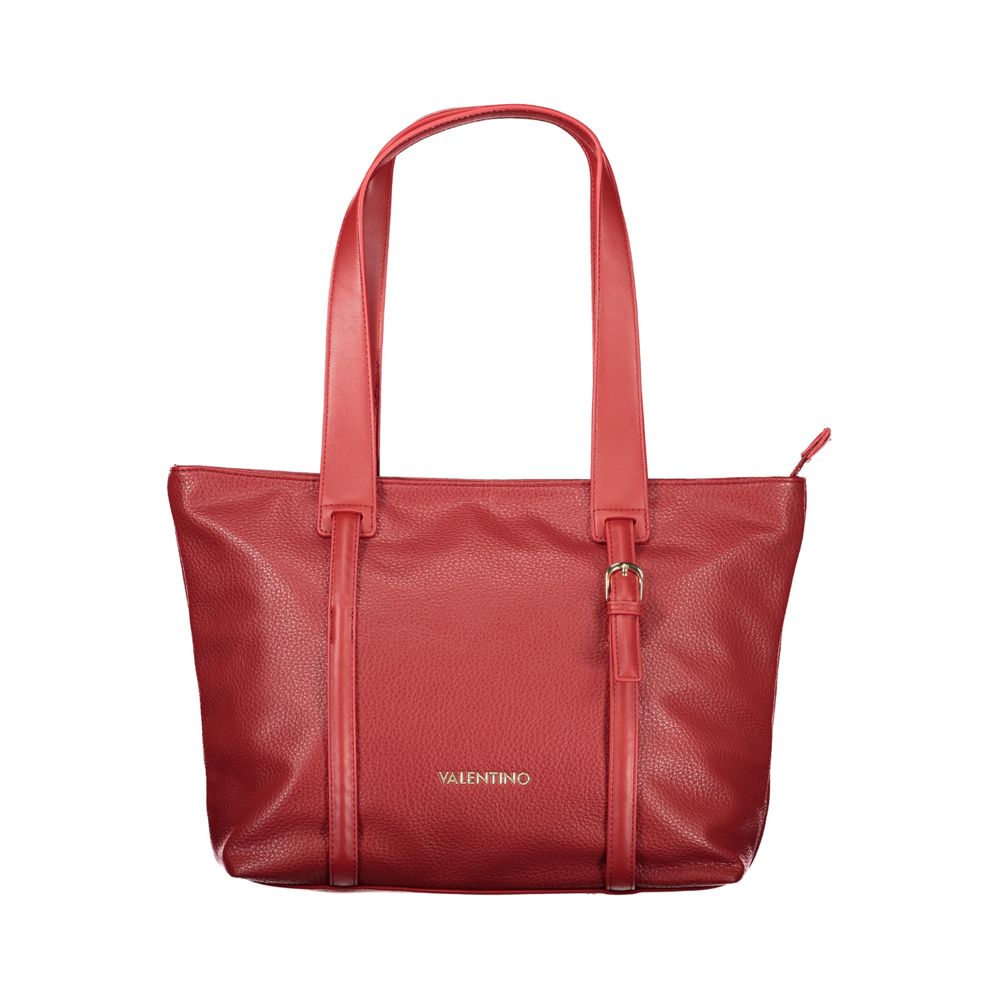 Mario Valentino Rosso Polyurethan Damen-Umhängetasche