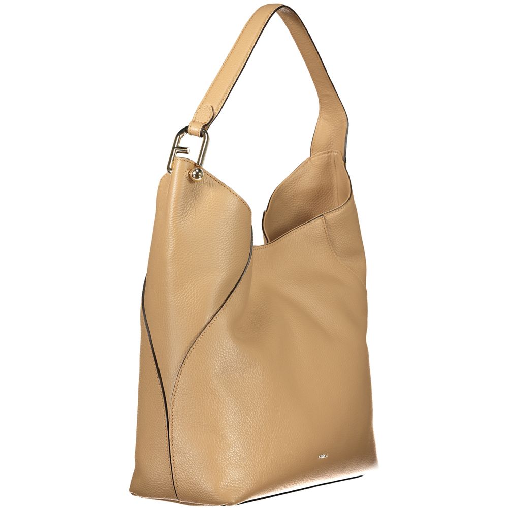 Furla Marrone Damenhandtasche aus Leder