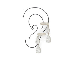 ALDO Silver Elastane Earrings