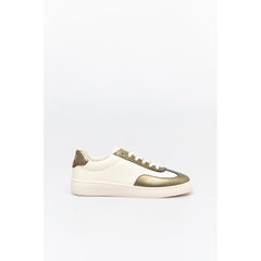 Scotch & Soda Bronze Leather Low Top Sneakers