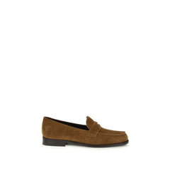 Tory Burch Beige Kalfsleren Bos Taurus Instaploafers