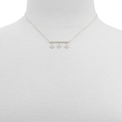 ALDO Silver Elastane Necklace