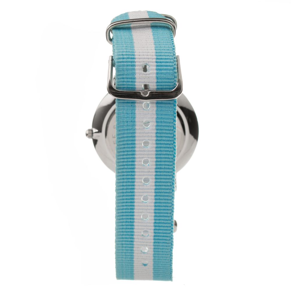 ARABIANS Blue Textile Dress Watch