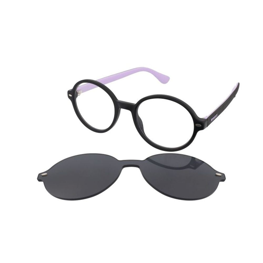HAVAIANAS Schwarze Acetatbrille (Gestell)