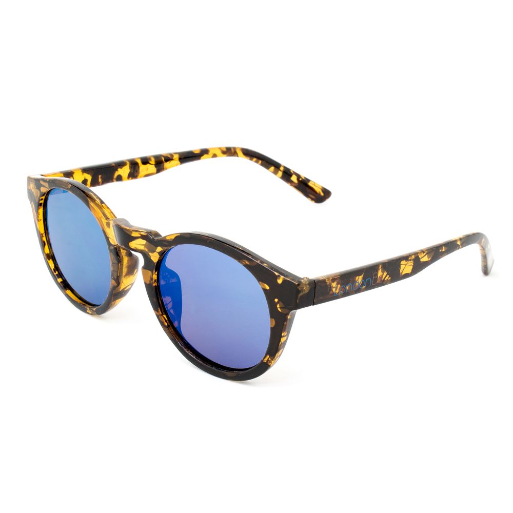 LONDONBE Braune Sonnenbrille mit eingespritztem Rahmen