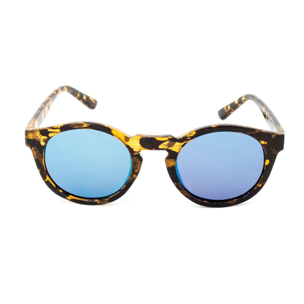 LONDONBE Braune Sonnenbrille mit eingespritztem Rahmen