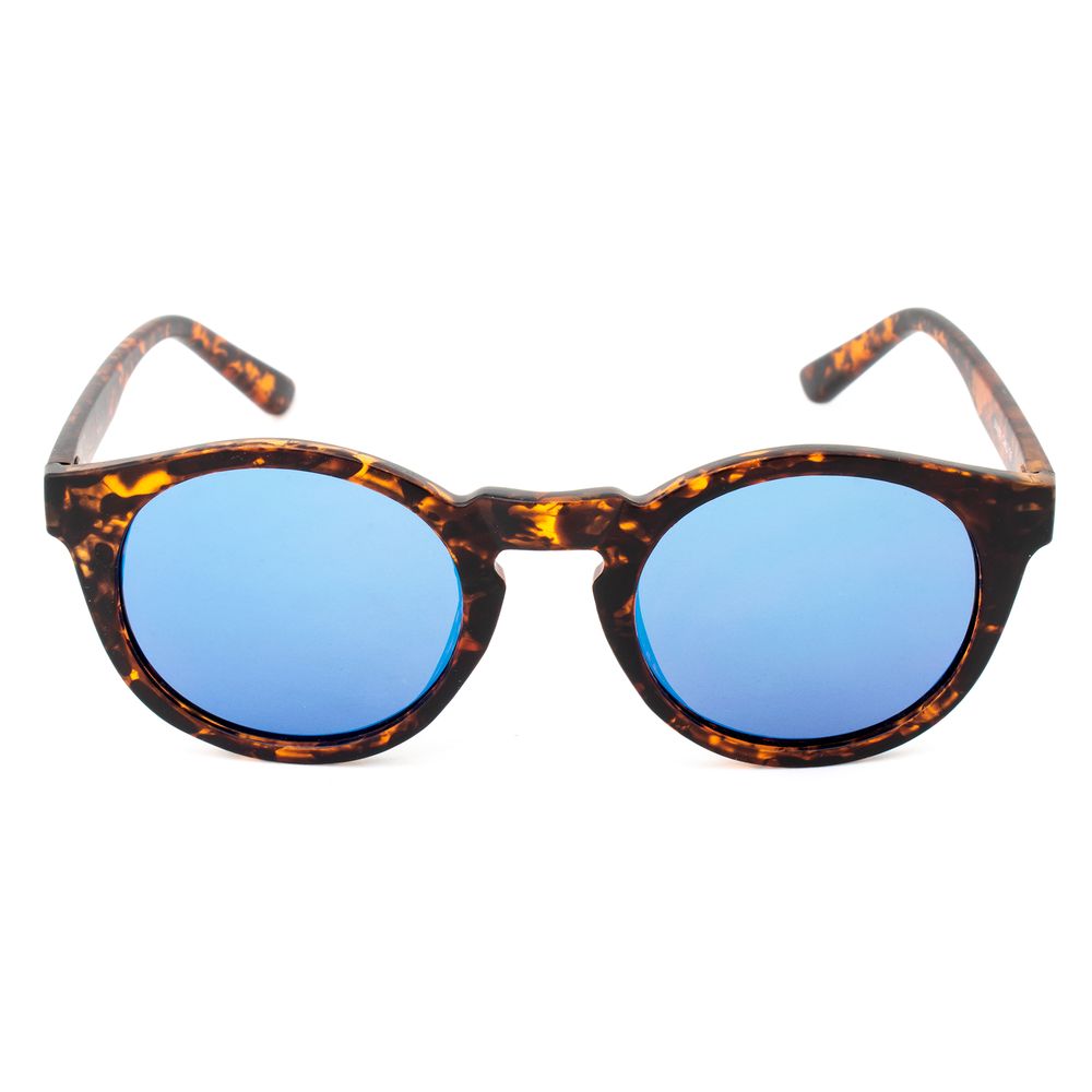 LONDONBE Braune Sonnenbrille mit eingespritztem Rahmen