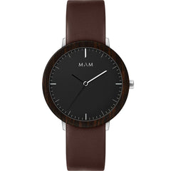 MAM Bruin Lederen Dress Watch