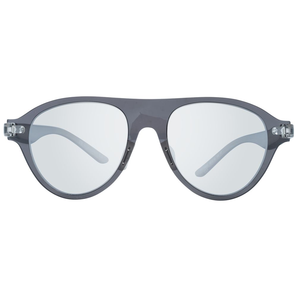 PROBIEREN SIE DEN BEZUGSWECHSEL Schwarze Sonnenbrille aus Kunststoff