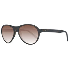 WEB EYEWEAR Braune Kunststoffsonnenbrille