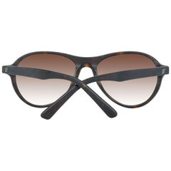 WEB EYEWEAR Braune Kunststoffsonnenbrille