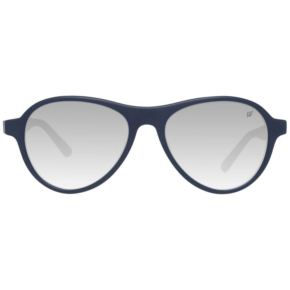 WEB EYEWEAR Sonnenbrille aus blauem Kunststoff
