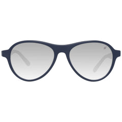 WEB EYEWEAR Sonnenbrille aus blauem Kunststoff