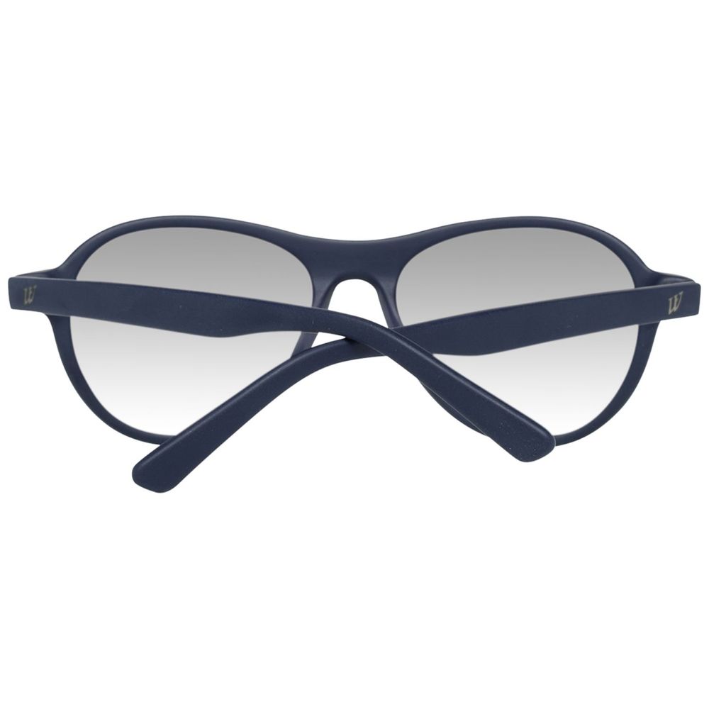WEB EYEWEAR Sonnenbrille aus blauem Kunststoff