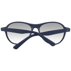 WEB EYEWEAR Sonnenbrille aus blauem Kunststoff