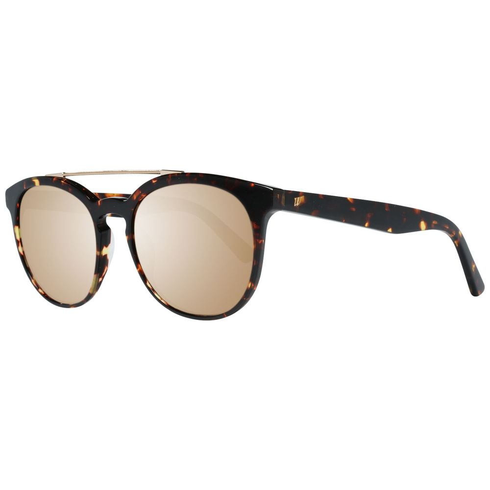 WEB EYEWEAR Braune Kunststoffsonnenbrille