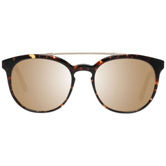 WEB EYEWEAR Braune Kunststoffsonnenbrille