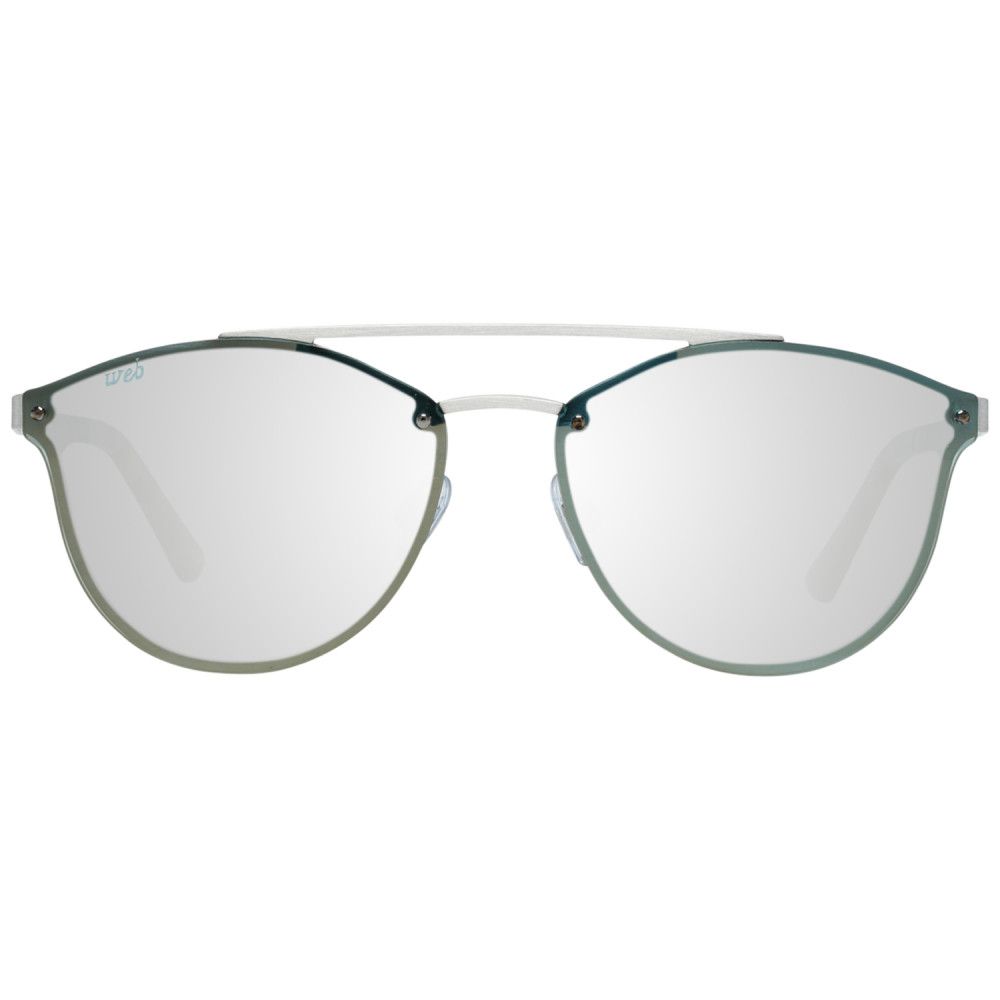 WEB EYEWEAR Zilverkleurige Metalen Zonnebril