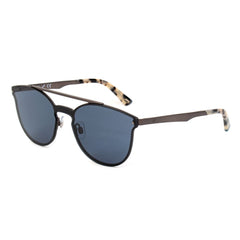 WEB EYEWEAR Grijze metalen zonnebril