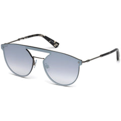 WEB EYEWEAR Sonnenbrille aus grauem Metall