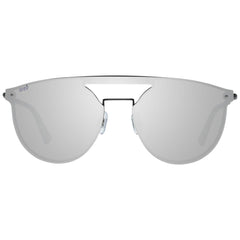 WEB EYEWEAR Zwarte metalen zonnebril