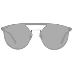 WEB EYEWEAR Sonnenbrille aus grauem Metall