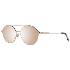 WEB EYEWEAR Bronzen metalen zonnebril