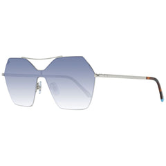 WEB EYEWEAR Zilverkleurige Metalen Zonnebril