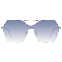 WEB EYEWEAR Zilverkleurige Metalen Zonnebril