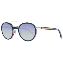 WEB EYEWEAR Blaue Metallsonnenbrille