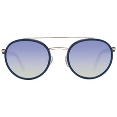 WEB EYEWEAR Blaue Metallsonnenbrille