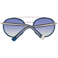 WEB EYEWEAR Blaue Metallsonnenbrille