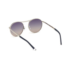 WEB EYEWEAR Grijze metalen zonnebril