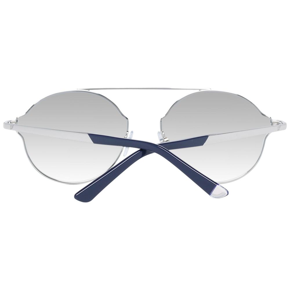 WEB EYEWEAR Zilverkleurige Metalen Zonnebril