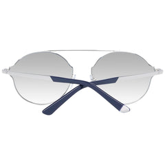 WEB EYEWEAR Zilverkleurige Metalen Zonnebril