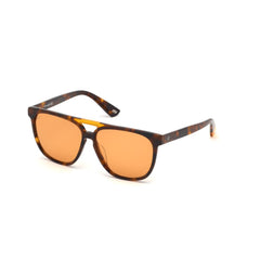 WEB EYEWEAR Braune Kunststoffsonnenbrille