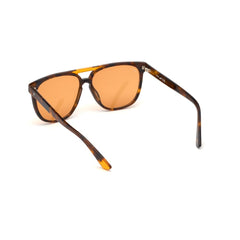 WEB EYEWEAR Braune Kunststoffsonnenbrille