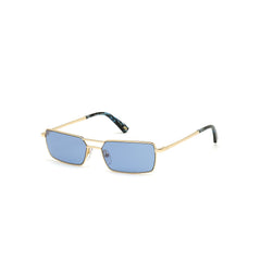 WEB EYEWEAR Goldene Sonnenbrille aus Metall