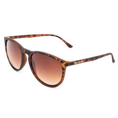 LONDONBE Braune Sonnenbrille mit eingespritztem Rahmen