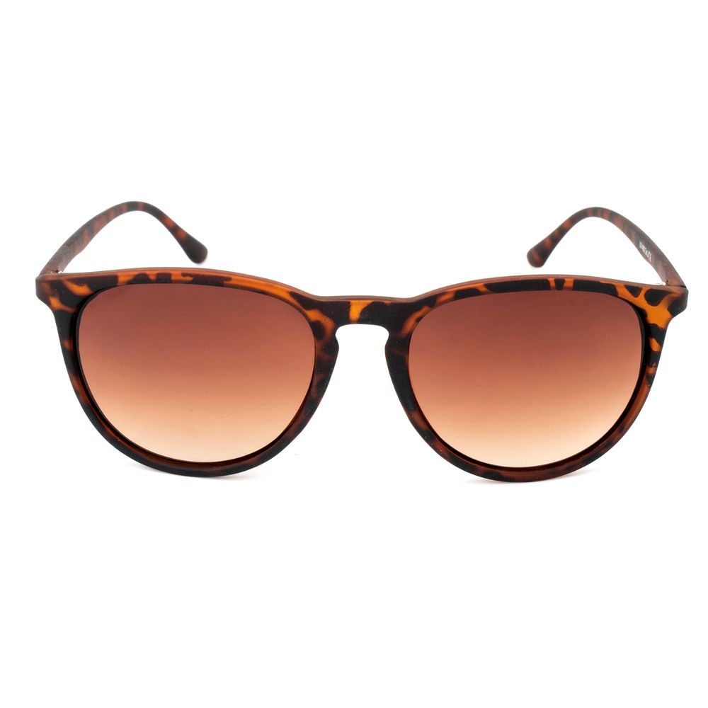 LONDONBE Braune Sonnenbrille mit eingespritztem Rahmen