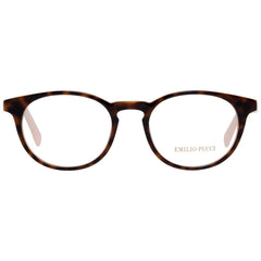 Emilio Pucci Mehrfarbige Plastikbrille (Gestell)