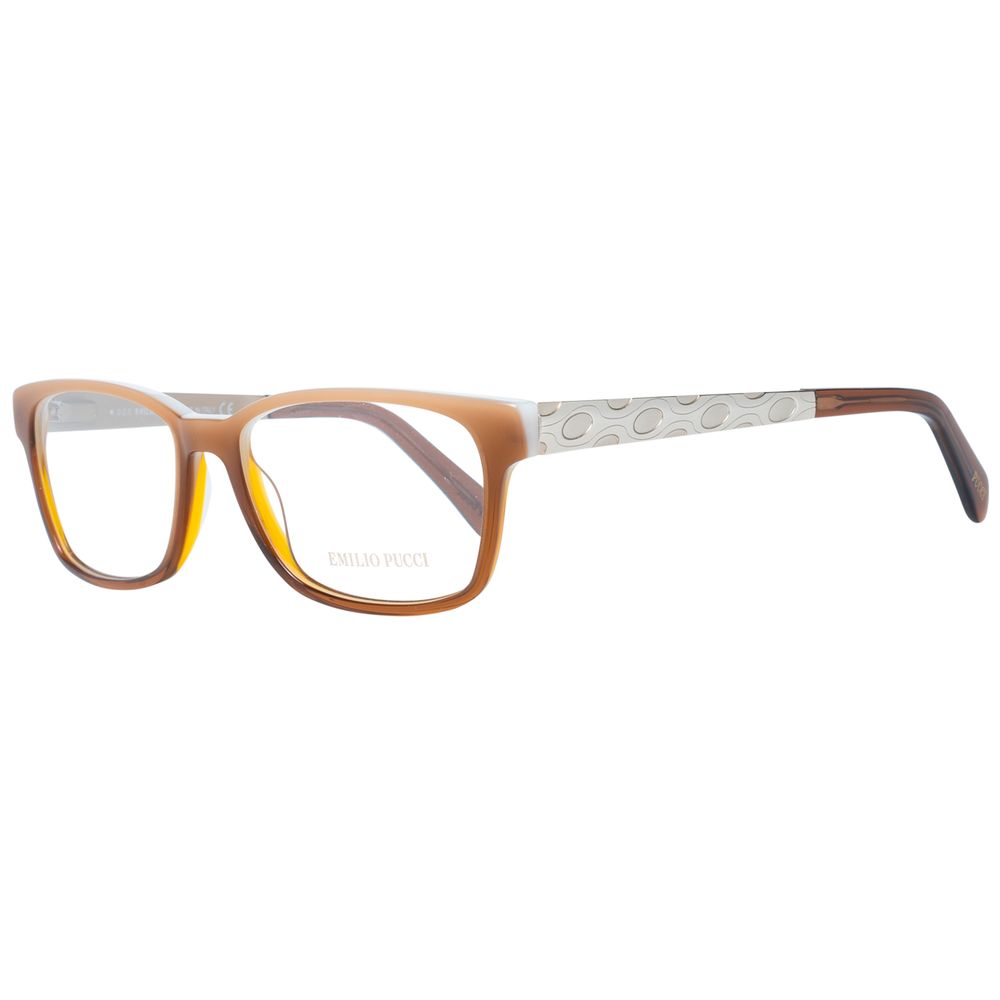 Emilio Pucci Bruine Plastic Bril (Montuur)