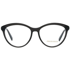 Emilio Pucci Zwarte Metalen Bril (Montuur)