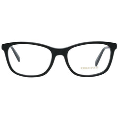 Emilio Pucci Brille aus schwarzem Metall (Gestell)